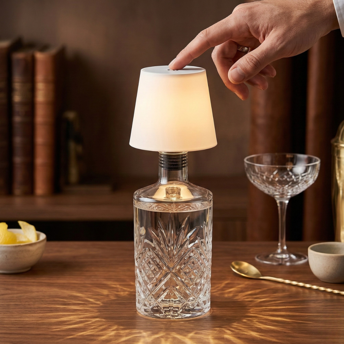 Infinity Lamp – Upcycle your most beautiful bottles