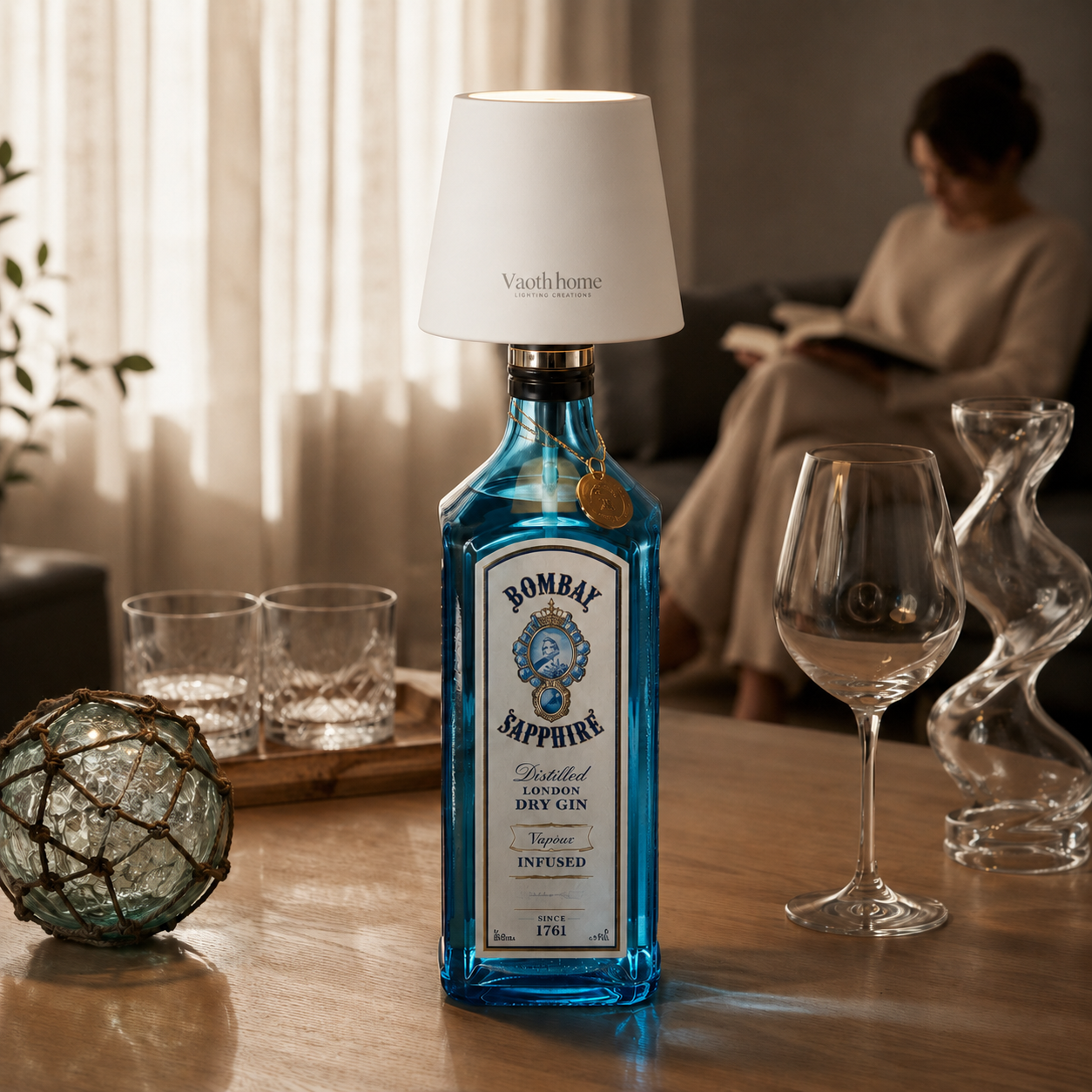Infinity Lamp – Upcycle your most beautiful bottles