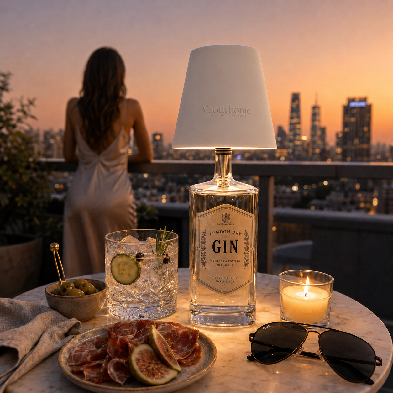 Infinity Lamp – Upcycle your most beautiful bottles